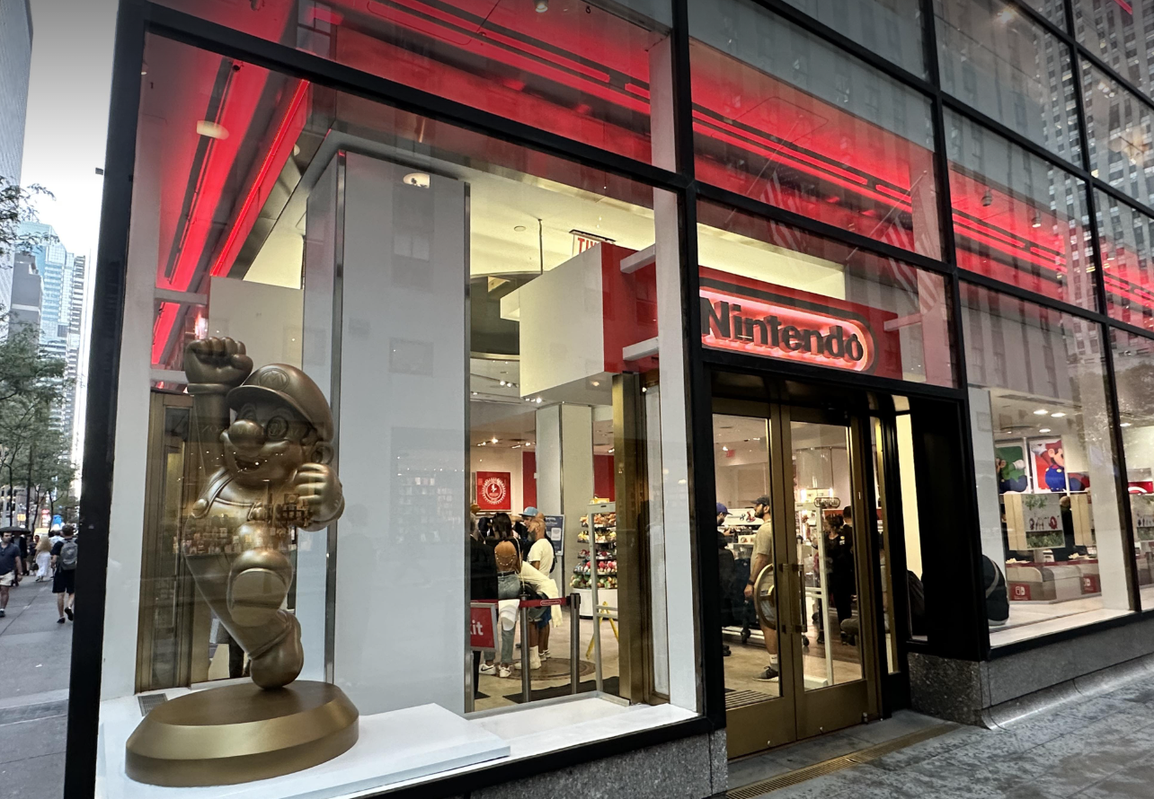 Nintendo Store in Rockefeller Plaza Gets a Massive Makeover