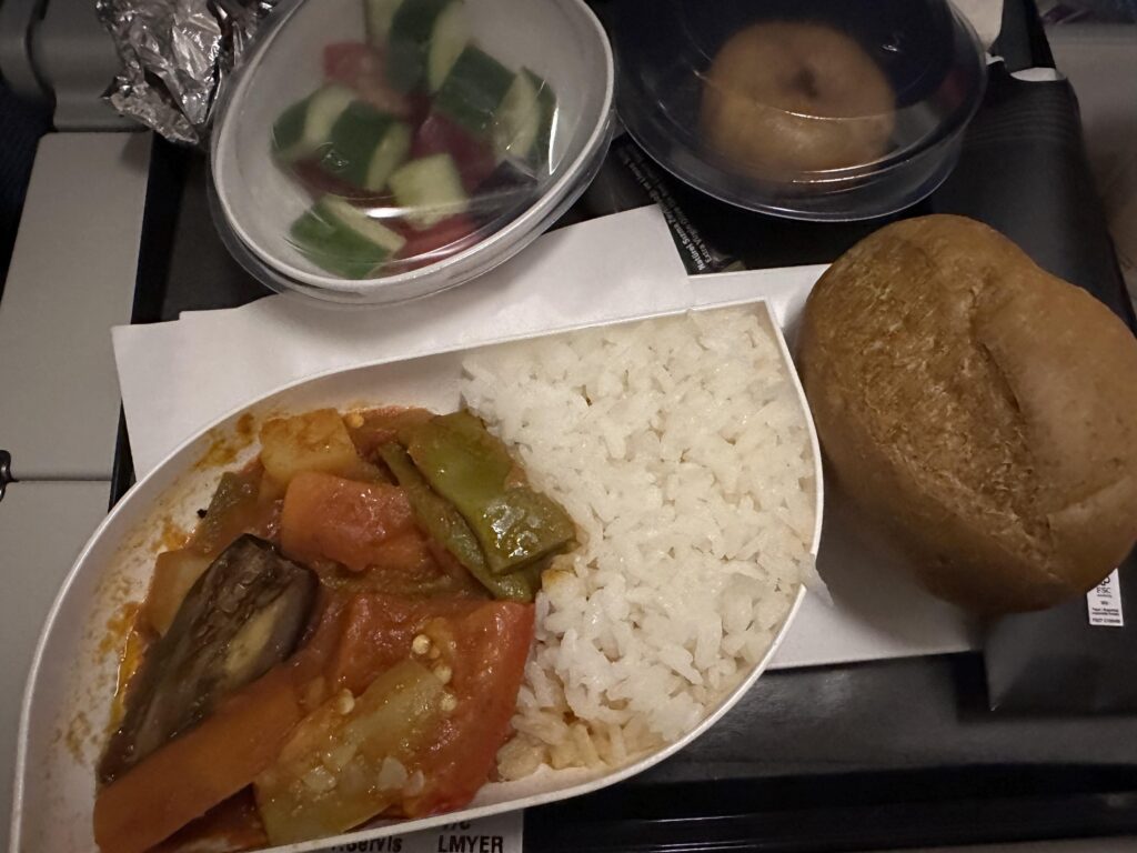 土耳其航空 素食餐