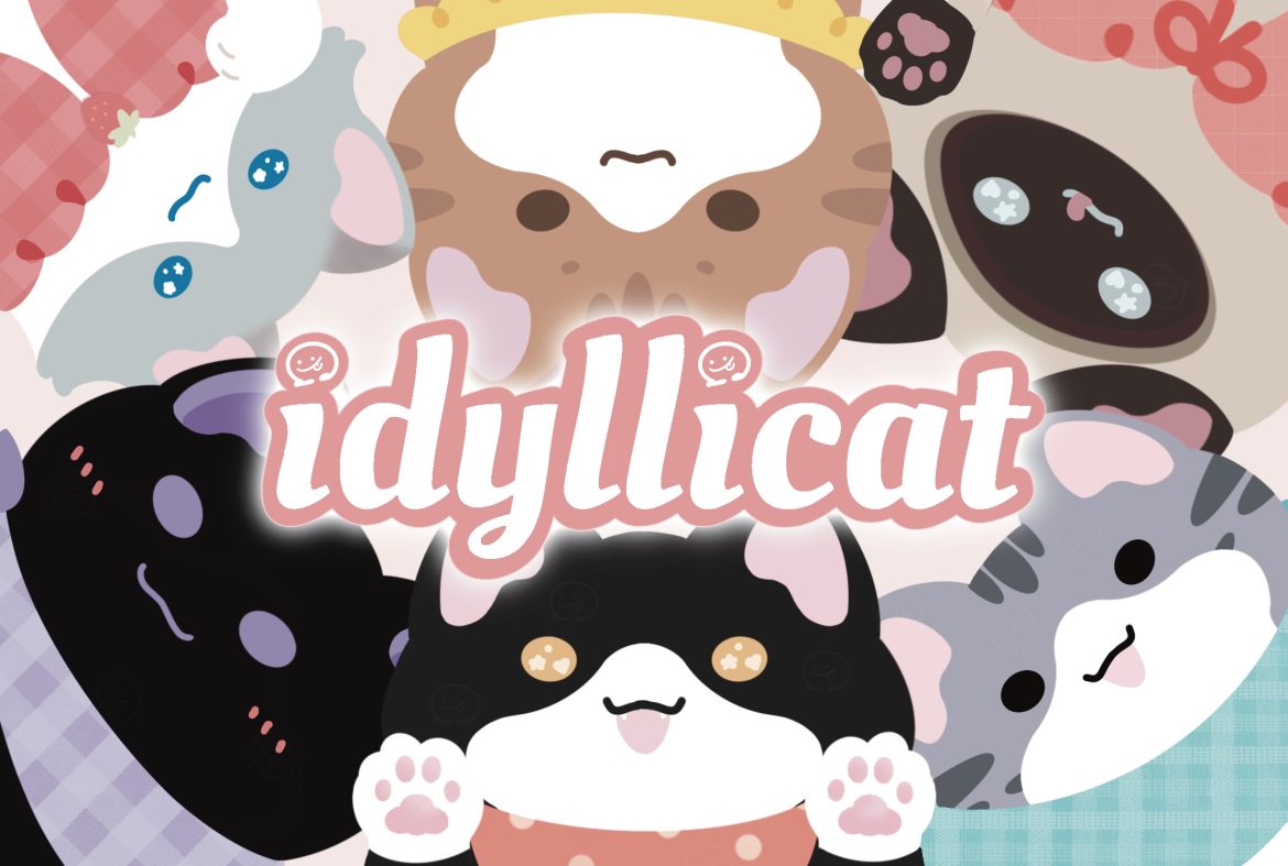 idyllicat 貓咪插畫