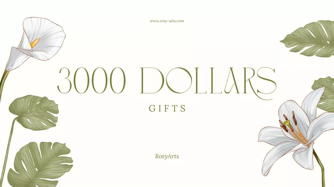 3000元禮物
