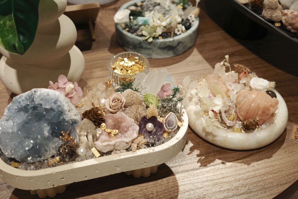 永康街 HENGSHI 水晶盆展示區