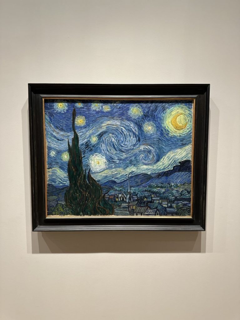 紐約現代藝術博物館 MoMA 梵谷《星夜》The Starry Night