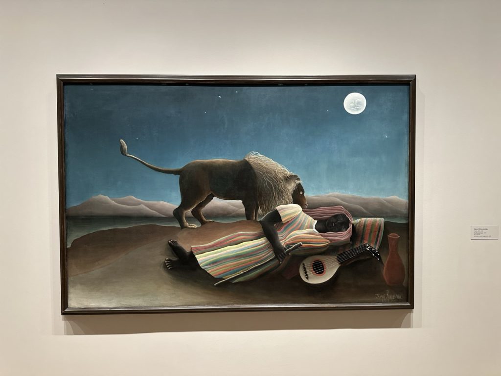 紐約現代藝術博物館 MoMA 盧梭《沉睡的吉普賽人》The Sleeping Gypsy