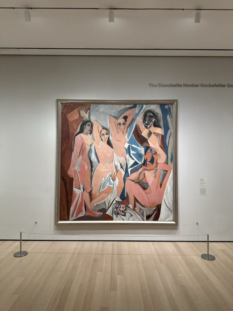 紐約現代藝術博物館 MoMA 畢卡索《亞維儂少女》Les Demoiselles d’Avignon
