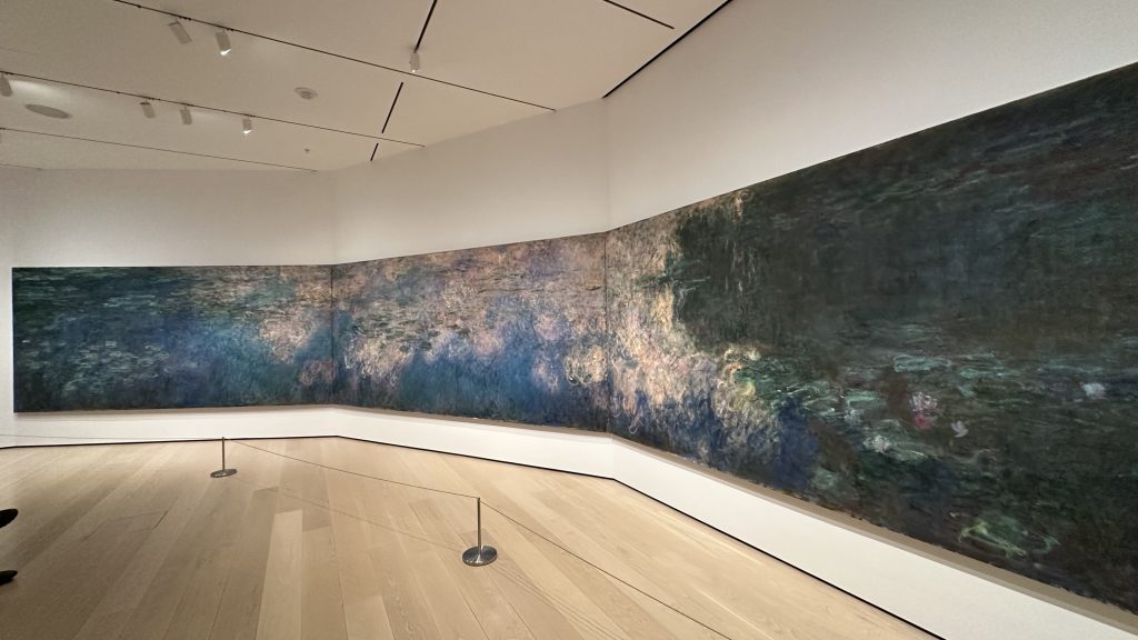 紐約現代藝術博物館 MoMA 莫內《睡蓮》Water Lilies