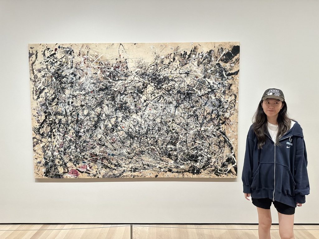 紐約現代藝術博物館 MoMA 波洛克《第 1A 號,1948》Number 1A, 1948